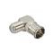 Well suited as an angle connector for cable modem
