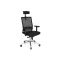 Good processed office chair with many adjustment possibilities and some opaque structure
