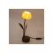 Beautiful lamp, consistent with the picture, but beware, the bulb is very hard to find!