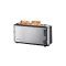 Severin AT 2515 long slot toaster, stainless steel / black