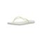 Unfortunately, the White this sandal is not described exactly - slightly shimmering, size falls differently