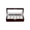 fine watches box / box for watches.  Real glass and piano lacquer.