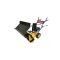foldable snow plow, snow plow snow shovels for models from 5.5 to 15 hp to 74 cm