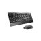Anker® Cb310 full-size Ergonomic Wireless German keyboard and mouse