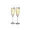 Champagne glasses with nice engraving