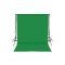 Green background fabric