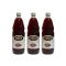 Vinegar is supplied in plastic bottles and not as displayed in glass bottles ....