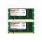 No problem with these strips 2X 2GB 4GB PC2-5300 DDR2 667 MHz.  Received quickly, I recommend these objects.