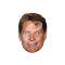 David Hasselhoff celebrity mask Papp mask, made of high quality glossy cardboard ...