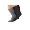 10 pairs of diabetic men socks without rubber-colored 100% cotton