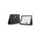 TeckNet iPad 2 Leather Case for Apple iPad 2 with flap / stand positioning, support and wakes - Black