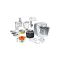 Good food processor with lots of accessories at a fair price