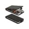 Donzo Magnetic Flip Case for HTC One black