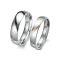 1 pair of stainless steel rings