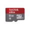 SanDisk SDSDQUAN-008G-G4A UHS-I Class 10 Ultra microSDHC 8GB Memory Card ...