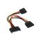 InLine SATA power Y-cable SATA socket to 2x SATA plug 0.15
