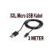 XXL charging cable extra long Micro USB cable 3 m