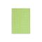 Semi linen cloth, Triolino, prints dots - green format.