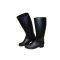 rather black rubber boots