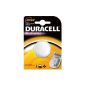 10 button batteries Duracell CR 2032
