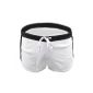 Demarkt® Swimsuit / Trunks Boxer Shorts / Short Pants Sport / Swim Shorts for Men - White - Size S / M / L (Miscellaneous)
