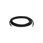 3M WLAN aerial cable SMA pigtail RP-SMA-SMA antenna extension - quality RG174 RP-SMA connector - female RP-SMA male / female SMA (Electronics)
