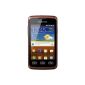 Samsung Galaxy Xcover S5690 Smartphone (9.3 cm (3.65 inch) display, touch screen, 3.0 megapixel camera, Android 2.3) black-orange (Electronics)