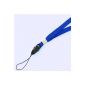 Collar / neck strap / lanyard / strap (Blue) (Electronics)