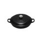 Le Creuset Gourmet Professional Pot made of cast iron with enamel inside, 26 cm, Satin Black (Kitchen)