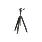Cullmann NANOMAX 260 CW25 tripod with 3-way head (3 drawers, load capacity 3.5 kg, 162cm height, 50cm packing size) (Electronics)