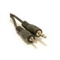 3.5 mm Stereo Jack Plug To 2.5mm Stereo Audio Jack Card