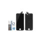 Full Screen for iPhone 5S Touch black glass + LCD screen on frame + tools (Electronics)