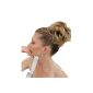 BLOND BROWN MIXED scrunchie hairpieces pointed Up Do (s24bt18) (Health and Beauty)
