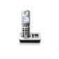 Philips D4051S / 38 Cordless phone (4.6 cm (1.8 inch) full graphic display) with voicemail (1 handset) Silver (Electronics)