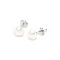 Valero Pearls - 181150 - Earrings Female nails - Silver 925/1000 - Freshwater Pearls (jewelery)