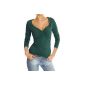Bestyledberlin Ladies Top, blouse, long sleeve, shirt T28P (Textiles)