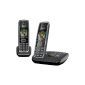 Gigaset C530A Duo Cordless Phone with Answering Black (Electronics)