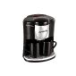 2 cups coffee maker with 2 porcelain cup mini coffee machine 450W permanent filter (household goods)