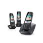 Gigaset C620 Trio Cordless Phone Siemens fixed (Electronics)