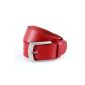 Dondon 4 cm wide leather belts in different colors (Textile)