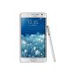 Samsung Galaxy Note Edge Smartphone (14.2 cm (5.6 inch) Super AMOLED display, 2.7GHz quad-core processor, 32 GB of internal memory, 16 megapixel camera, Android 4.4) Frost White (Wireless Phone)