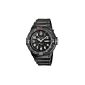 Casio - MRW-200H-1BVEF - Men Watch - Quartz Analog - Black Dial - Black Resin Bracelet (Watch)