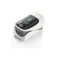 Pulse Oximeter SPO2 finger digital heart rate - Color: Grey (Electronics)