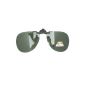 Eyekepper aviator sunglasses clip Eyekepper aviator sunglasses clip for eyeglass wearers Gray (Shoes)