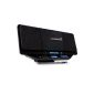 Compact system CD / MP3 Player Radio USB AUX wall mounting option Denver MCU-5501 (Electronics)