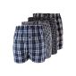 4 pieces Götzenburg woven boxer shorts - boxer shorts for men (Textiles)