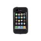 Black protective shell Otterbox iPhone 3G Defender Series (Wireless Phone Accessory)