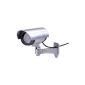 HooToo® Dummy Waterproof Camera dummy with flashing red LED light