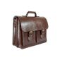 Delara briefcase pigskin - Made in Germany (Luggage)