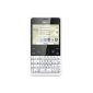 Nokia Asha 210 Sim Free Mobile Phone - White (Electronics)